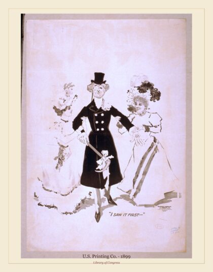 U.S. Printing Co. — I saw it first (1899)