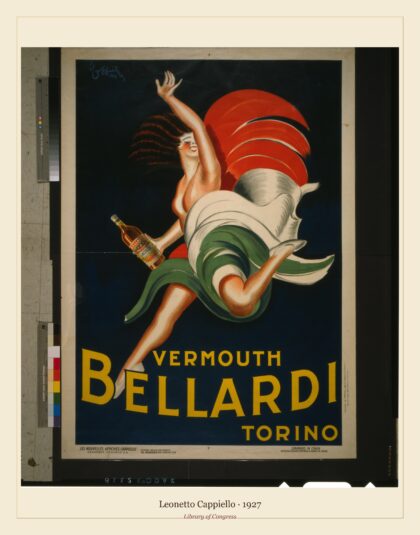 Leonetto Cappiello — Vermouth Bellardi Torino (1927)