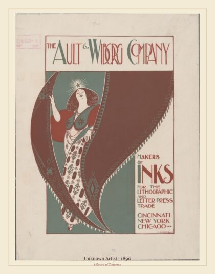 Unknown Artist — Ault & Wiborg Company, makers of inks for the lithographic and letter press trade (1890)