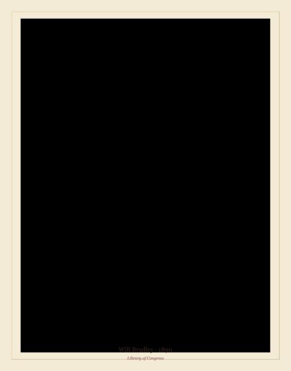Will Bradley — Ault and Wiborg Company, makers of lithographic and letter press printing in inks (1890)