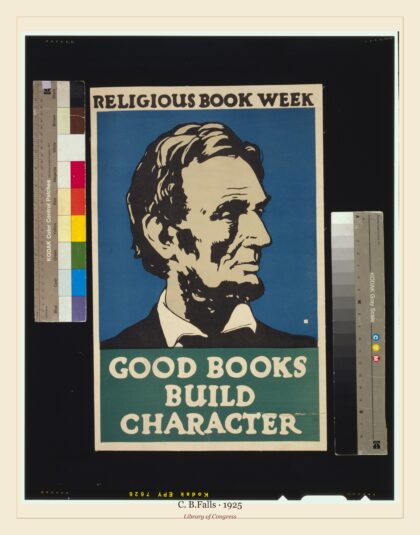 C. B.Falls — Religious book week. Good books build character (1925)