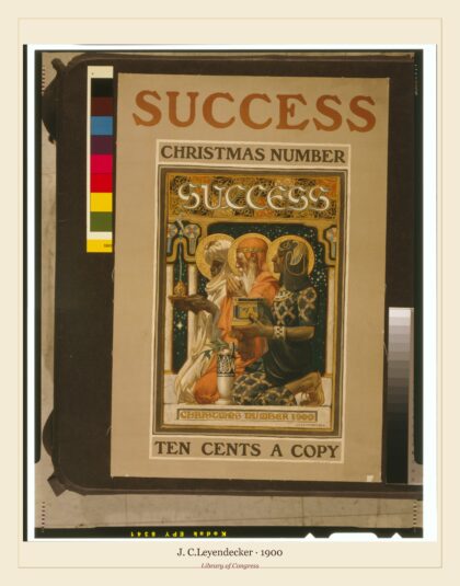 J. C.Leyendecker — Success, Christmas number 1900 (1900)