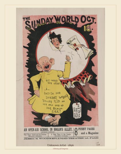 Unknown Artist — The Sunday World Oct. 18 (1896)