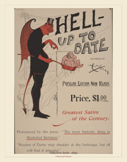 Unknown Artist — Hell :  up to date (1893)