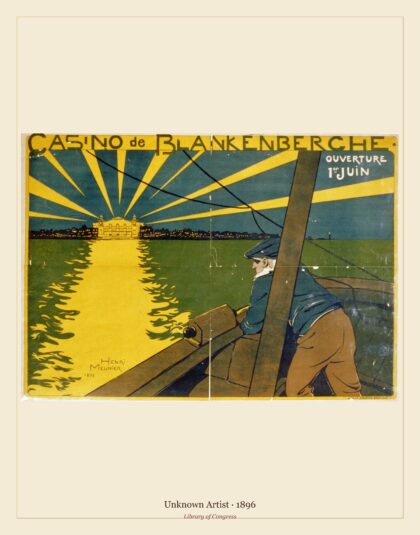 Unknown Artist — Casino de Blankenberhe (1896)
