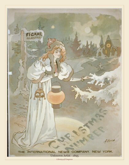 Unknown Artist — Figaro illustré. Christmas number (1895)
