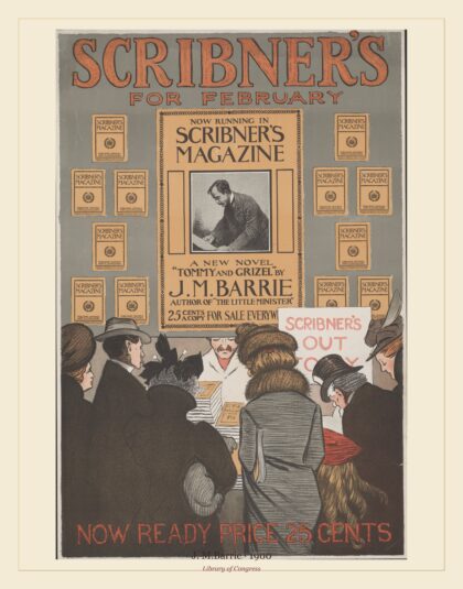 J. M.Barrie — Scribners for February (1900)