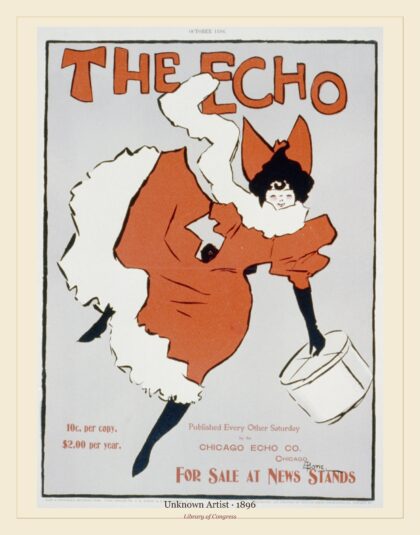Unknown Artist — The Echo / A. Borie (1896)