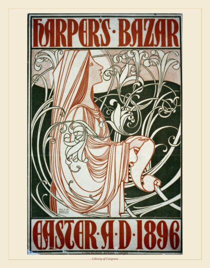 Unknown Artist — Harper's Bazaar, Easter - A.D. 1896 (1896)