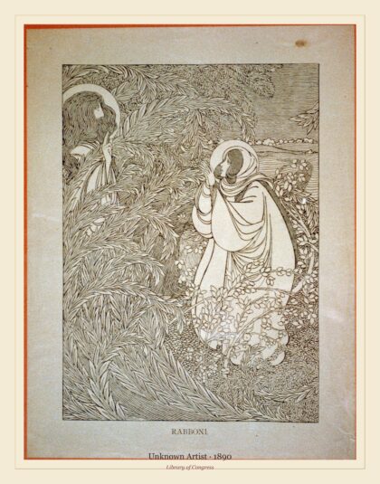 Unknown Artist — Rabboni (1890)