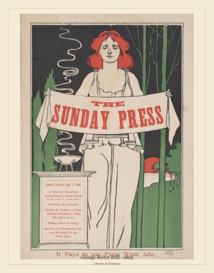 George Reiter Brill — Special features, Nov. 3, 1895 (1895)