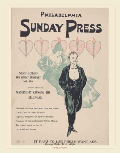 George Reiter Brill — Special features, February 16th, 1896 (1896)
