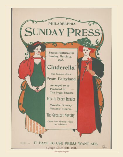 George Reiter Brill — Special features for Sunday, March 15th, 1896 (1896)