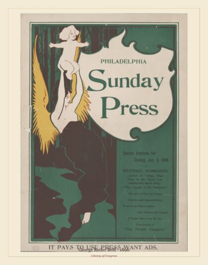 George Reiter Brill — Special features for Sunday, Jan. 5, 1896 (1896)