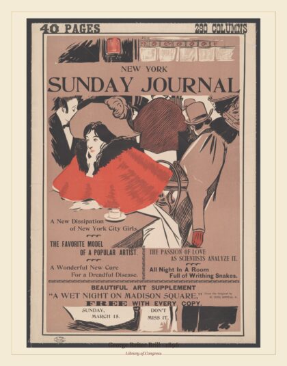 George Reiter Brill — New York Sunday journal... March 15 (1896)