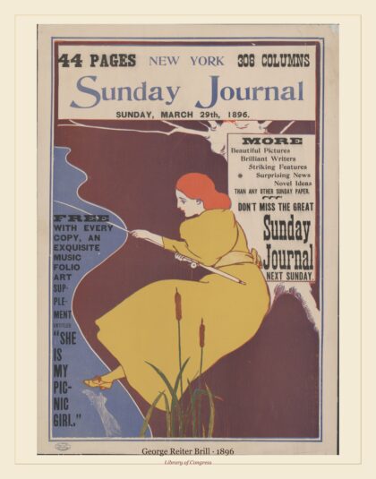 George Reiter Brill — New York Sunday Journal, Sunday March 29th, 1896 (1896)