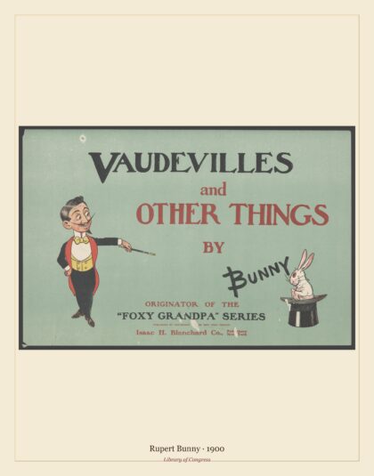 Rupert Bunny — Vaudvilles and other things by Bunny (1900)
