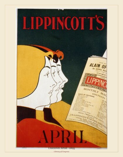 Unknown Artist — Lippincott's for April (1895)