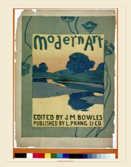 Unknown Artist — Modern Art edited by J.M. Bowles (1895)