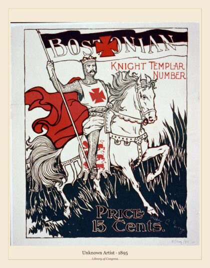 Unknown Artist — Bostonian : knight templar number / Vesper L. George (1895)