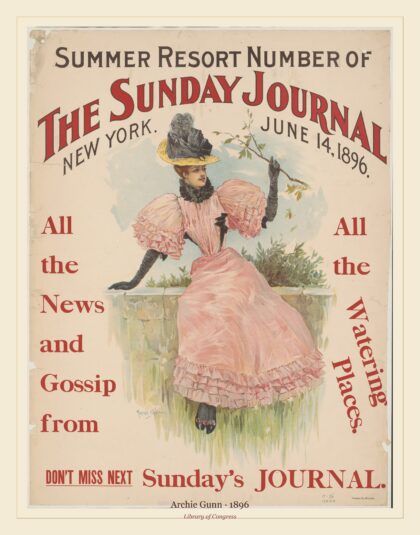 Archie Gunn — Summer resort number of The Sunday Journal, New York, June 14, 1896 (1896)