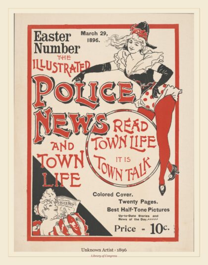 Unknown Artist — The Illustrated Police News and Town Life (1896)