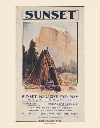 Unknown Artist — Sunset magazine for May (1904)