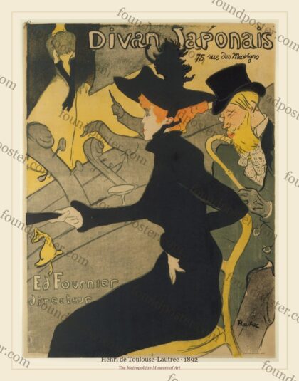 Henri de Toulouse-Lautrec — Divan Japonais (1892)