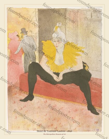Henri de Toulouse-Lautrec — Mademoiselle Cha-u-ka-o (1896)