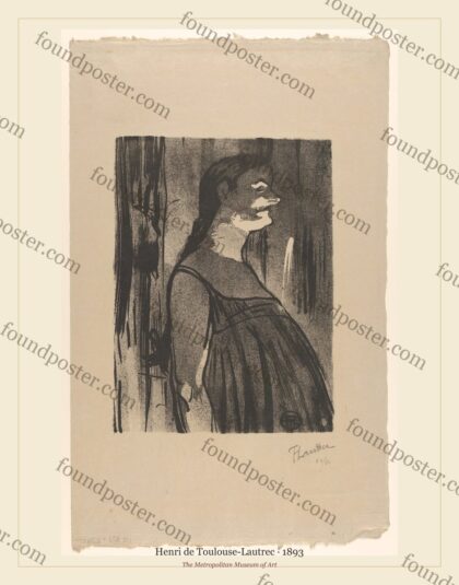 Henri de Toulouse-Lautrec — Madame Abdala (from Le Café Concert) (1893)
