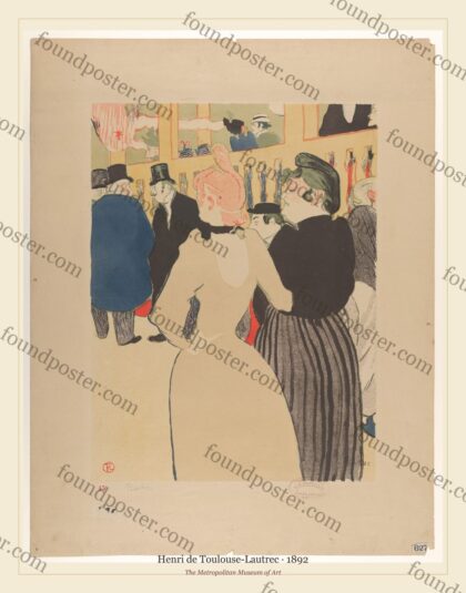 Henri de Toulouse-Lautrec — At the Moulin Rouge (1892)