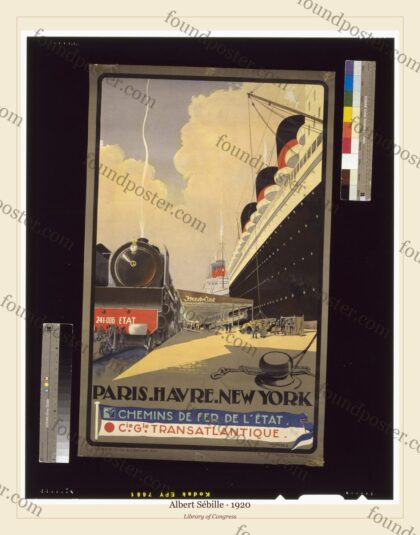 Albert Sébille — Paris–Havre–New York (1920)