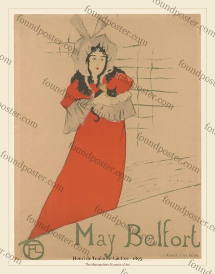 Henri de Toulouse-Lautrec — May Belfort (1895)