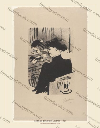 Henri de Toulouse-Lautrec — A Spectator (1893)