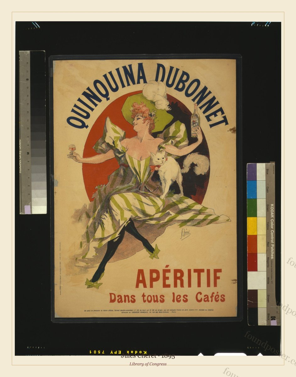 Jules Chéret, Quinquina Dubonnet, 1895