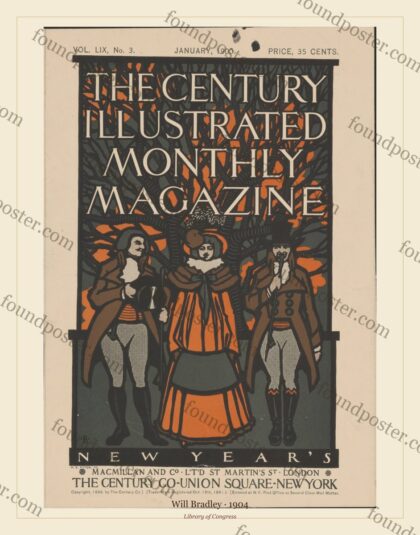 Will Bradley — The Century: New Year’s Number (1904)