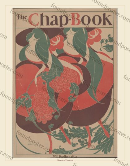Will Bradley — The Chap-Book: The Twins (1894)