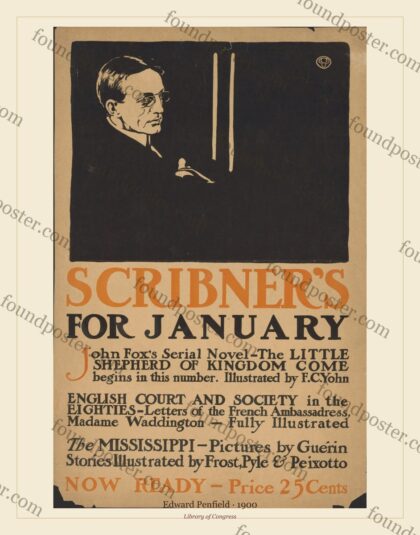 Edward Penfield — Scribner’s Magazine: January (1900)
