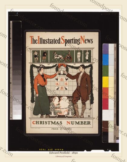 Edward Penfield — Illustrated Sporting News: Christmas Number (1890)