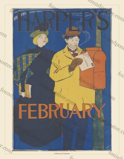 Edward Penfield — Harper’s Magazine: February (1895)