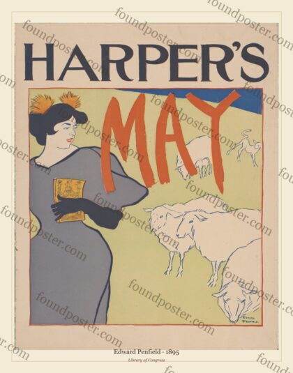 Edward Penfield — Harper’s Magazine: May (1895)