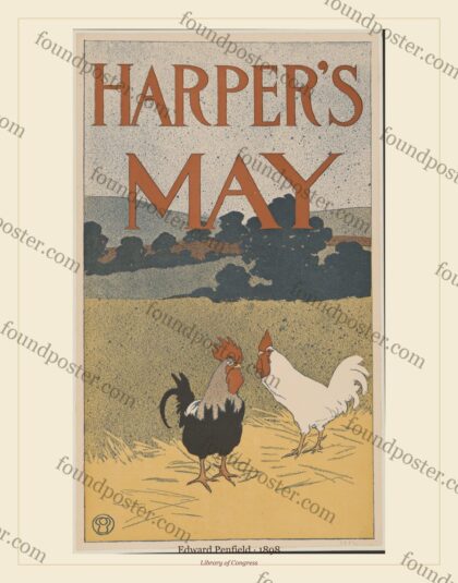 Edward Penfield — Harper’s Magazine: May (1898)
