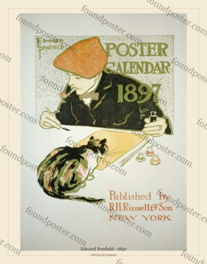 Edward Penfield — Poster Calendar (1897)
