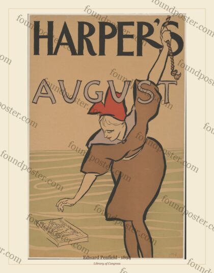 Edward Penfield — Harper’s Magazine: August (1894)