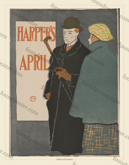 Edward Penfield — Harper’s Magazine: April (1896)