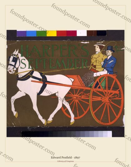 Edward Penfield — Harper’s Magazine: September (1897)