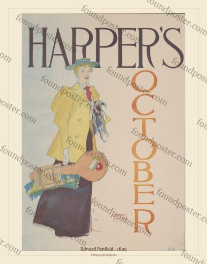 Edward Penfield — Harper’s Magazine: October (1893)