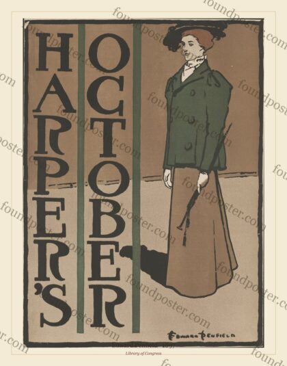 Edward Penfield — Harper’s Magazine: October (1897)