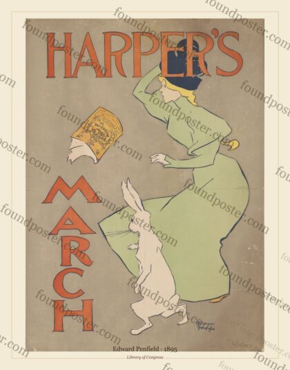 Edward Penfield — Harper’s Magazine: March (1895)