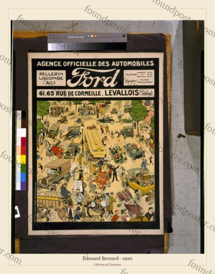 Édouard Bernard — Ford-Agence officielle des automobiles (1920)
